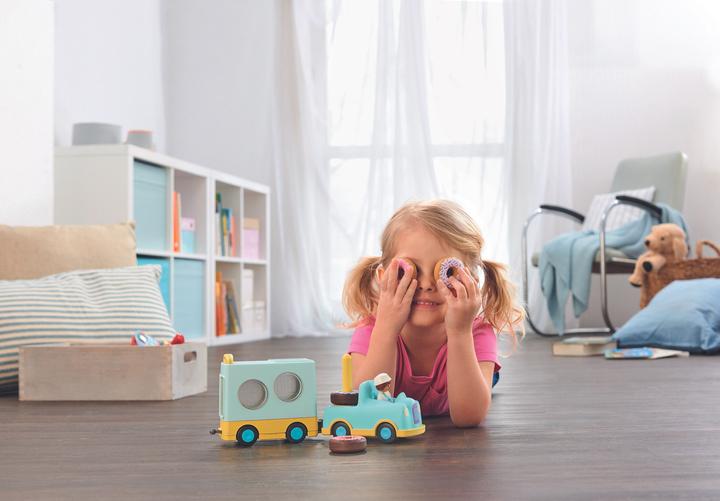 Actual product image Playmobil Crazy donut truck with stacking and sorting function (71325, Playmobil 1.2.3)