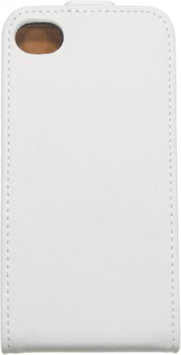 Actual product image OEM Slim Leather Flip Case iPhone 4/4s White (Apple iPhone 4s, Apple iPhone 4)