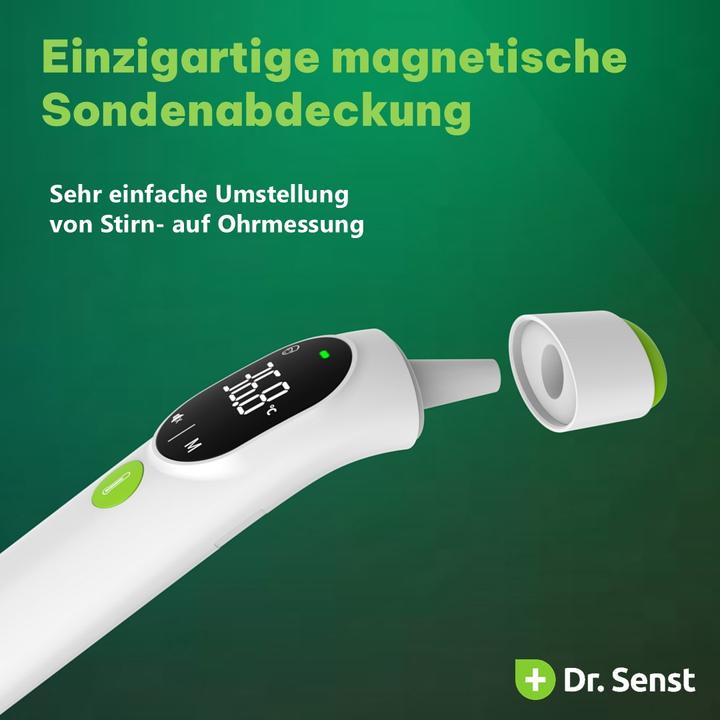 Productafbeelding Dr. Senst Infrarot 3in1 Ohr/Stirn/Objekt Thermometer DET-20F