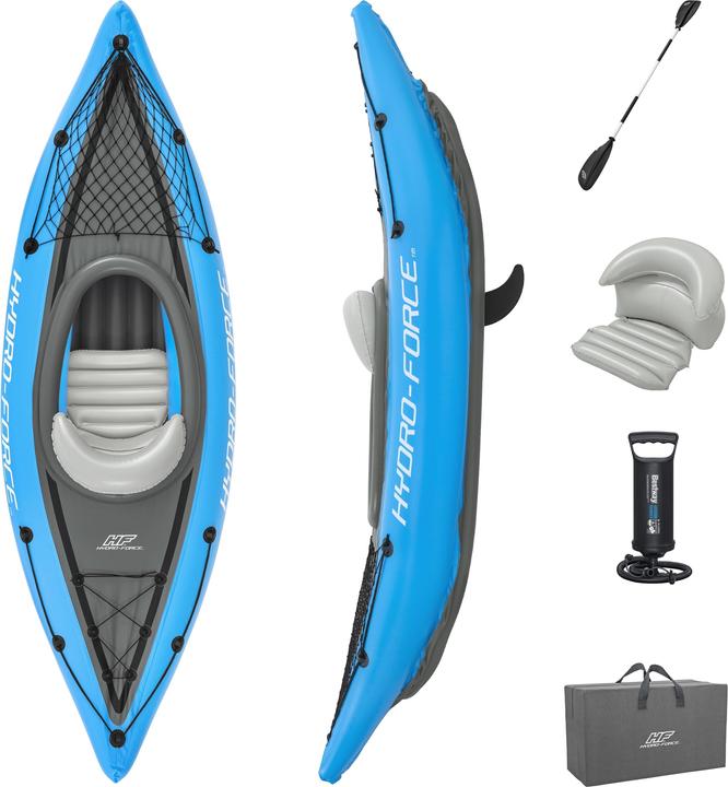 Actual product image Bestway Hydro-Force™ Cove Champion™ X1 Inflatable Kayak Set 2.75 m (275 cm, 1 pers.)