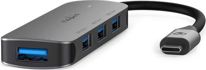 Produktbild Nedis USB-Hub 1x USB-C™ - 4x USB A, 4-Port port(s), USB 3.2 Gen1, Stromversorgung über USB, 5 Gbps (USB-C, 4 Ports)