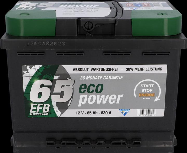 Produktbild Cartec Eco Power 65 (12 V, 65 Ah, 630 A)