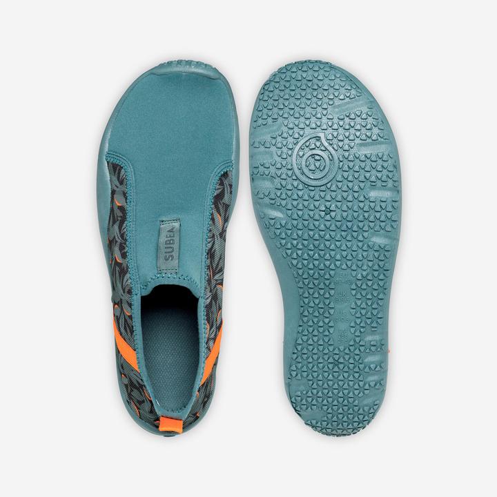 Immagine prodotto Subea Aquaschuhe Damen/Herren elastisch 120 Awake Leaf orange (37)