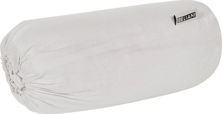 Produktbild Beliani Spannbettlaken Baumwolle hellgrau 200 x 200 cm JANBU (200 x 200 cm)