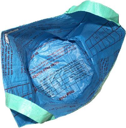 Immagine prodotto Bekos Upcycling - Sacchetto grande per il bucato / Sacchetto universale da un sacchetto con fodera di