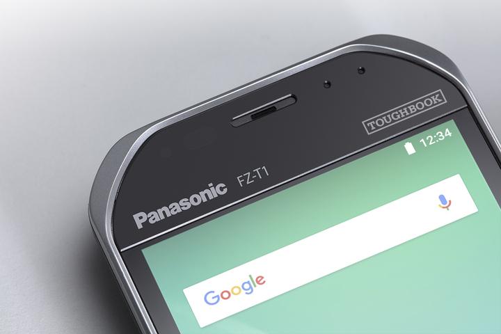Image du produit Panasonic Toughpad, FZ-T1, Qualcomm APQ8009, 4G (4G, 5", 16 Go, Noir, Argent)