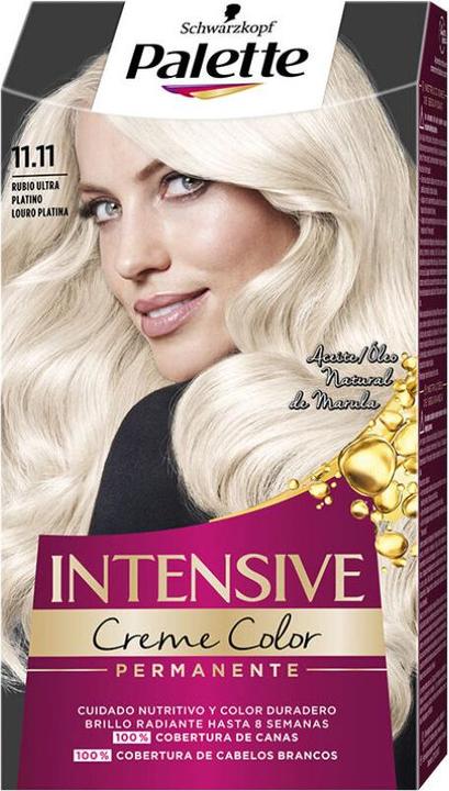 Image du produit Schwarzkopf Couleur Crème Intense Permanente 11,11-Rubio Ultra Platino 1 U (1111)