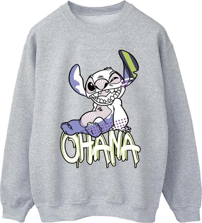 Produktbild Disney Lilo And Stitch Ohana Graffiti Sweatshirt (XL)