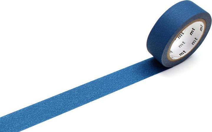 Image du produit MT Klebeband Washi Masking Tape Basic Matt Entenblau 15mmx7m (15 mm)