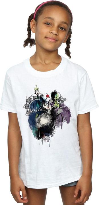 Produktbild Disney Villains Sketch TShirt Mädchen (152, 158)