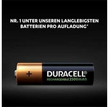 Actual product image Duracell Recharge Ultra (4 pcs., AA, 2500 mAh)