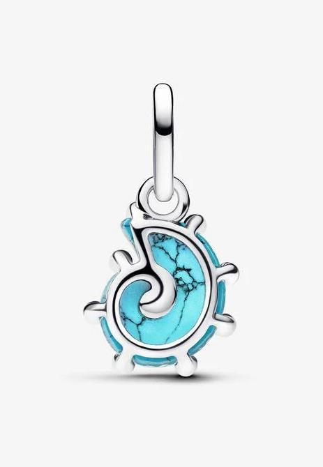 Produktbild Pandora Blauer Meeresschnecken-Anhänger aus Muranoglas (Murano-Glas)