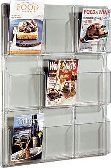 Actual product image Helit Wall display (A4)