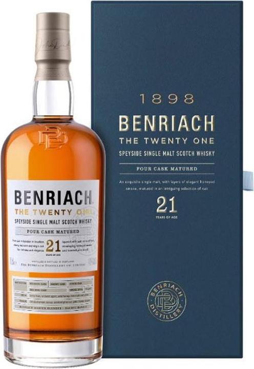Actual product image BenRiach The Twenty One 21 Year Old (Scotch whisky, 1 x 70 cl)