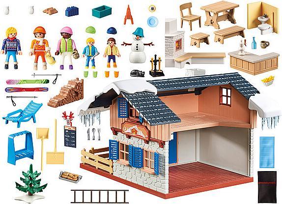 Produktbild Playmobil Skihütte (9280, Playmobil Family Fun)