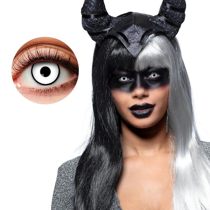 Boland Kontaktlinsen White Demon: Wochenlinsen (Weiss)