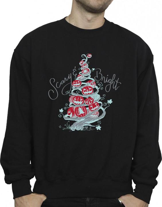 Image du produit Disney - Sweat THE NIGHTMARE BEFORE CHRISTMAS SCARY & BRIGHT - Homme (XL)