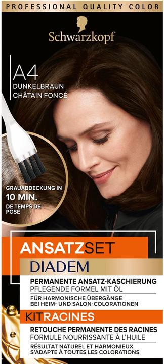 Produktbild Schwarzkopf Ansatzset Diadem (R4 Dunkelbraun)