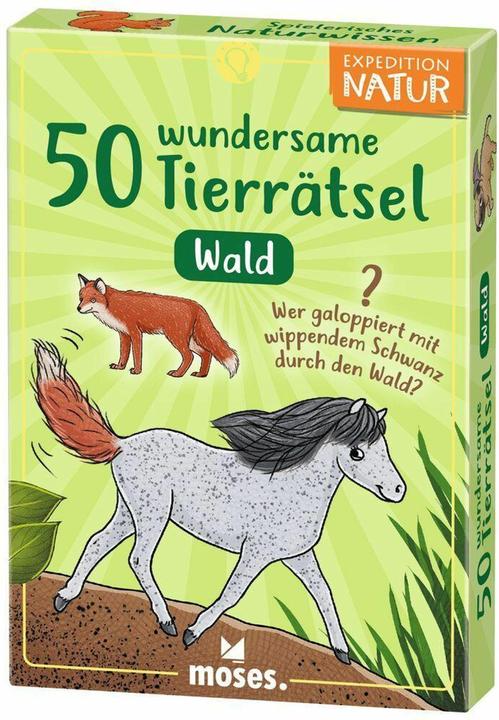 Expedition Nature 50 animal puzzles forest 7J (German)