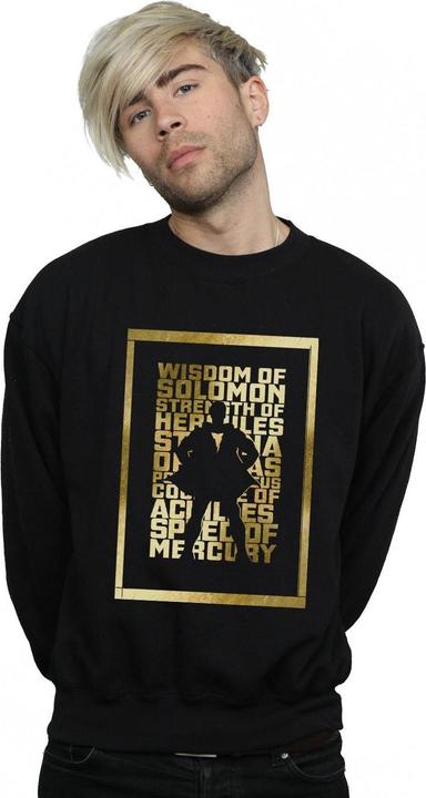 Produktbild Shazam Gold Text Sweatshirt (XL)