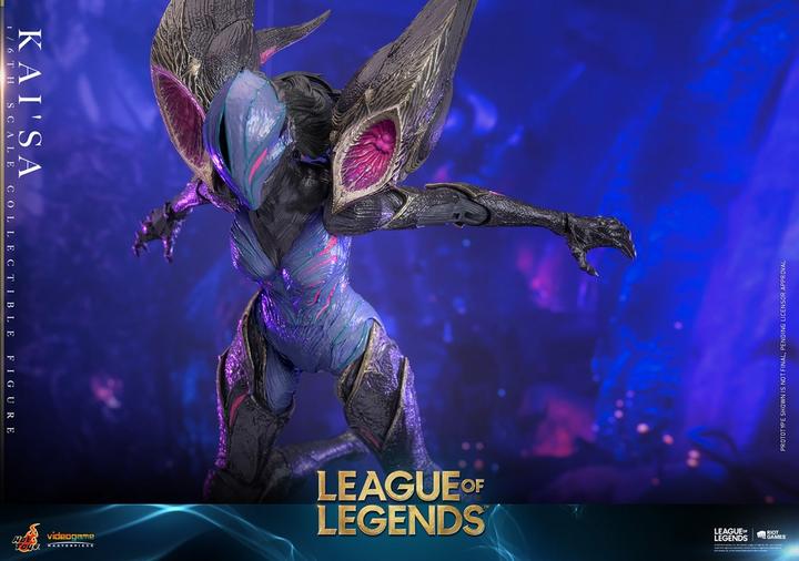 Actual product image Hot Toys League of Legends figurine Video Game Masterpiece 1/6 Kai'Sa 29 cm