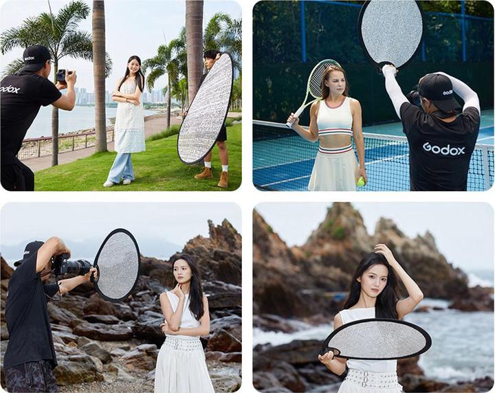 Actual product image Godox W RFT80 Collapsible Windproof Reflector (Folding reflector, 80 cm)