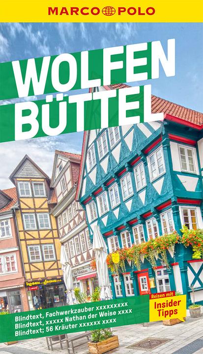 Actual product image Reiseführer Wolfenbüttel, Nordharz (German, Marlen Schneider, 2021)