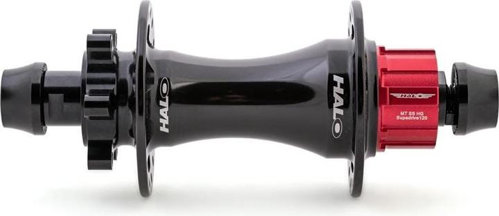 Produktbild Halo MT Supadrive Singlespeed Nabe - Schwarz (Scheibenbremse Center Lock)