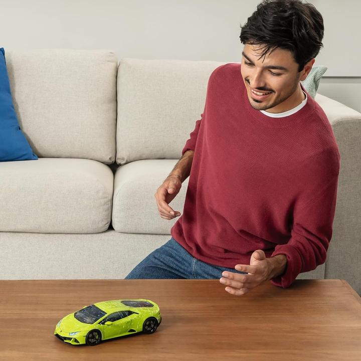 Actual product image Ravensburger Lamborghini Huracán EVO (108 pieces)
