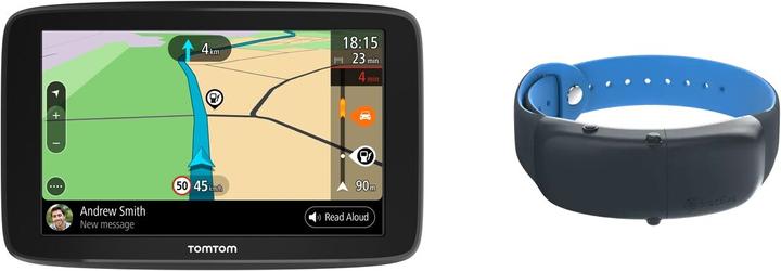 Actual product image TomTom GO Basic + Tractive GPS Cat Tracker
