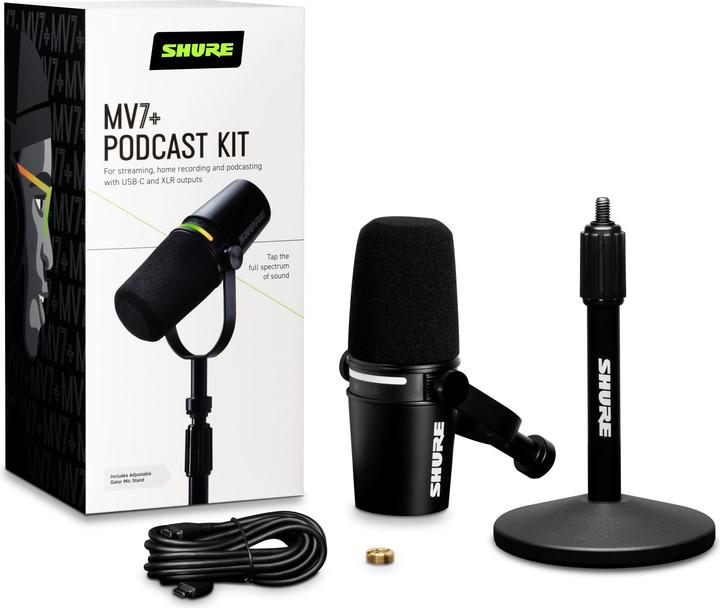 Produktbild Shure MV7+ Podcast Kit