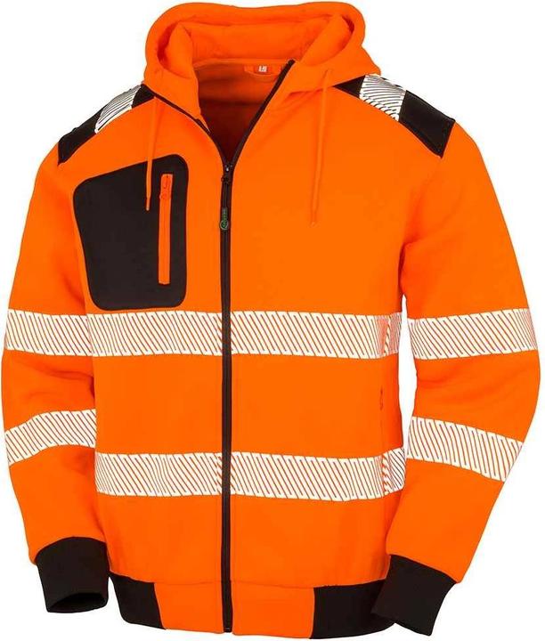 Immagine prodotto Result Robust Felpa con Cappuccio e Zip Intera Sicurezza Adulto Unisex (4XL)