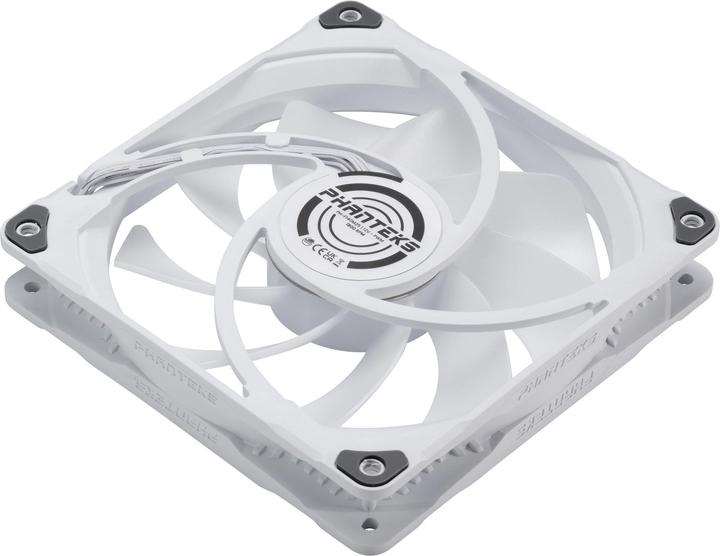 Actual product image Phanteks M25 PWM D-RGB fan, 3-pack - 140mm, white (140 mm, 3 x)