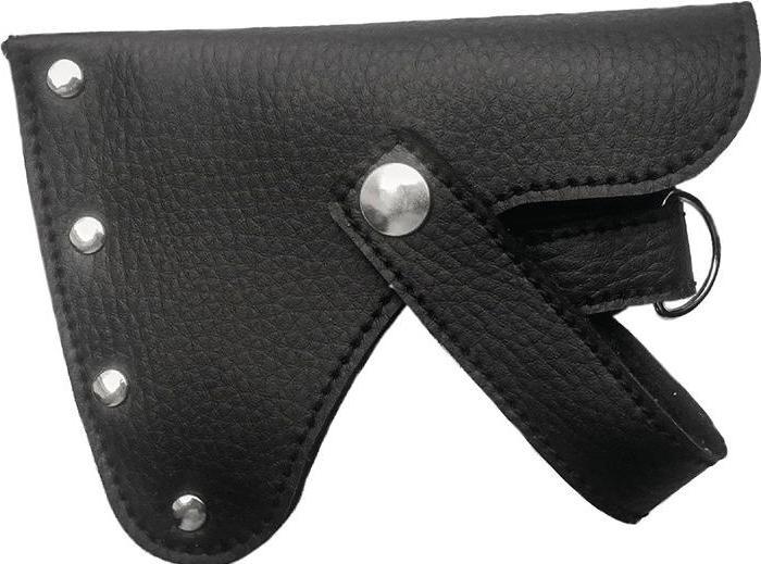 Adler Bag suitable for camping axe leather black