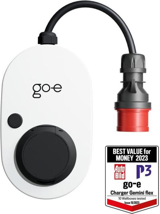 Go-E Gemini flex (Type 2, 22 kW, 32 A, CEE 16)