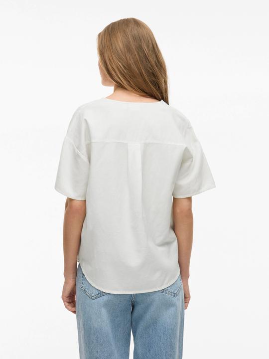 Actual product image Vila V-Ausschnitt Oberteil mit kurzen Ärmeln (34)