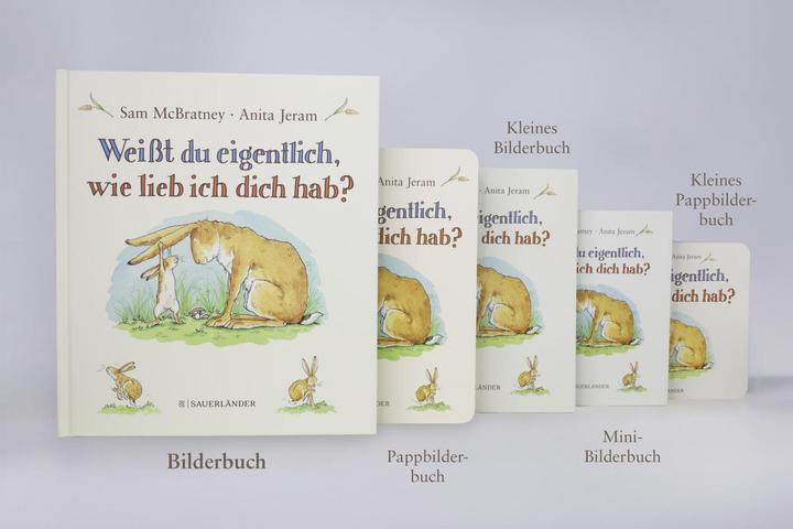 Image du produit Weisst du eigentlich, wie lieb ich dich hab? (Allemand, Sam McBratney, 2016)