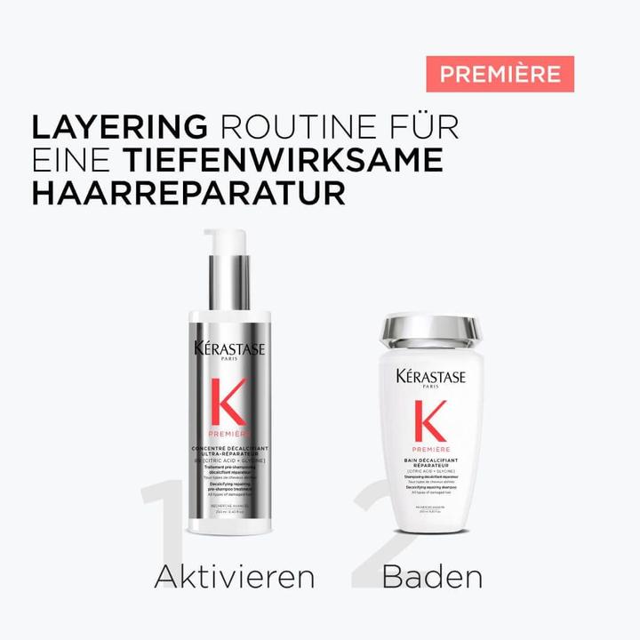 Produktbild Kérastase Première Routine für eine tiefenwirksame Haarreparatur - 500ml (Haarpflege set)