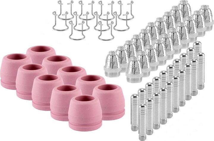 Actual product image Stahlwerk Wear parts plasma torch P60 plasma cutter pilot ignition 60 pcs.