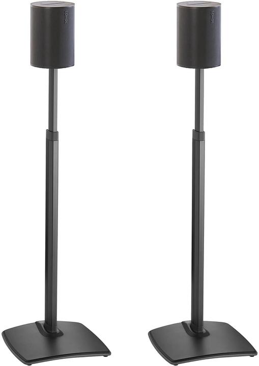 Sanus WSSE1A2-B2 (1 coppia, Installazione a parete, Regolabile in altezza)