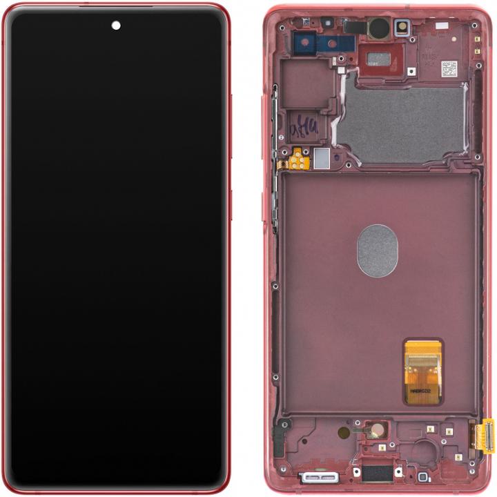 Productafbeelding Samsung Display Unit für Galaxy S20 FE G780, Rot (Scherm)
