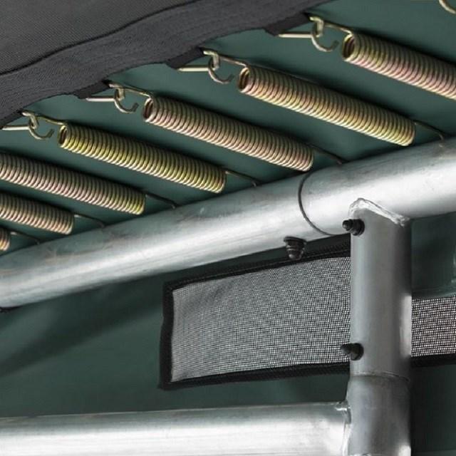Actual product image Salta Premium Ground - inground trampoline met veiligheidsnet - 396 cm - Groen (396 cm)