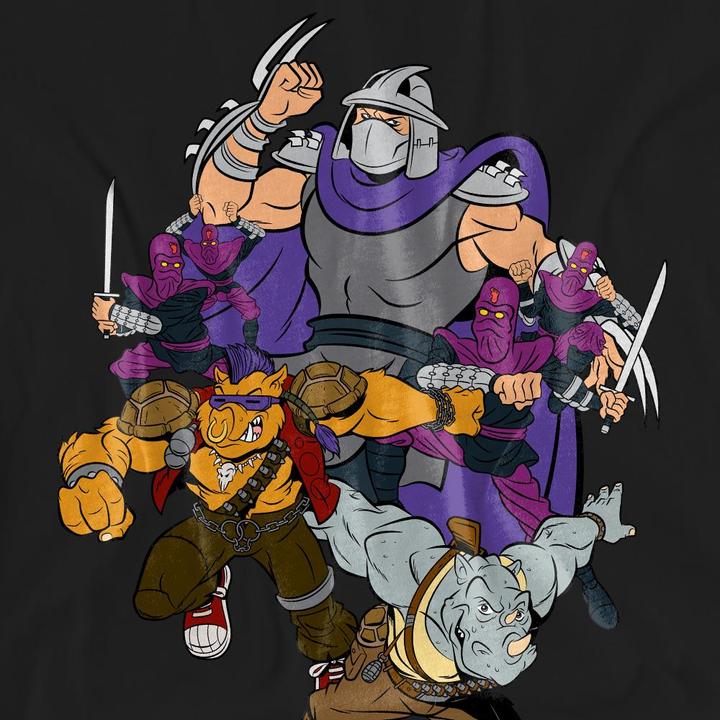 Produktbild Teenage Mutant NT Shredder And Foot Clan TShirt (M)