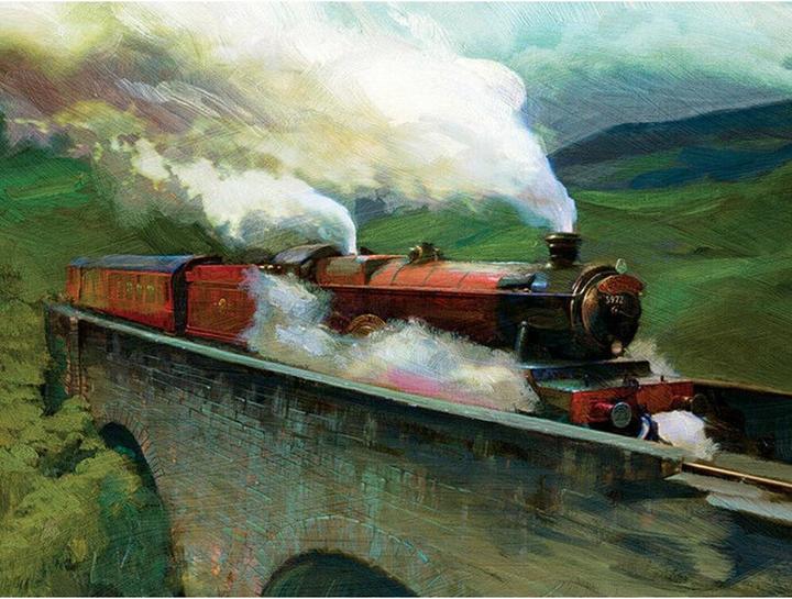 Produktbild Leinwanddruck Hogwarts Express (60 x 80 cm)