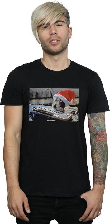 Produktbild Universal Textiles Mogwai Christmas Hat TShirt (5XL)