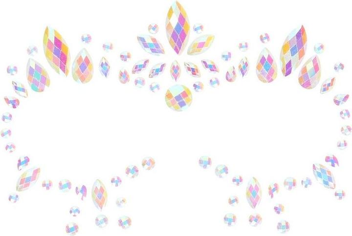 Actual product image Ouch! Body Jewelry Stickers - Face