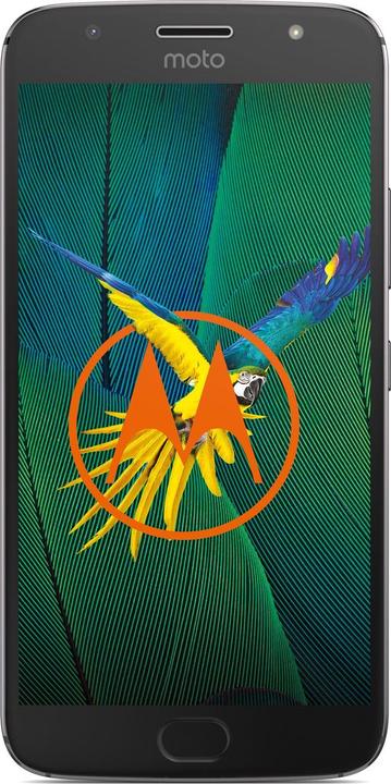 Actual product image Motorola Moto G5s Plus (32 GB, Lunar Gray., 5.50", Hybrid Dual SIM, 13 Mpx, 4G)