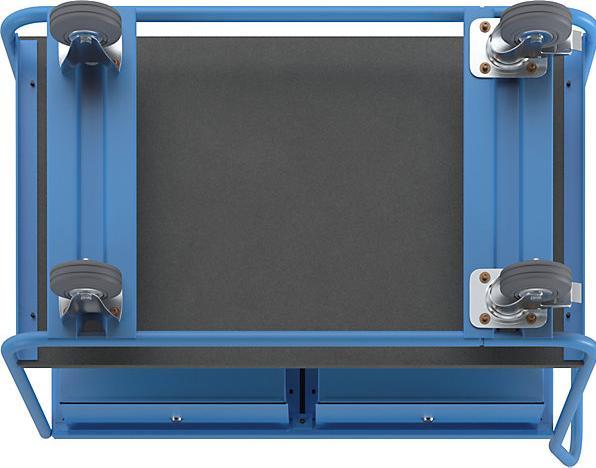 Produktbild eurokraft pro Industrie-Tischwagen (150 kg)