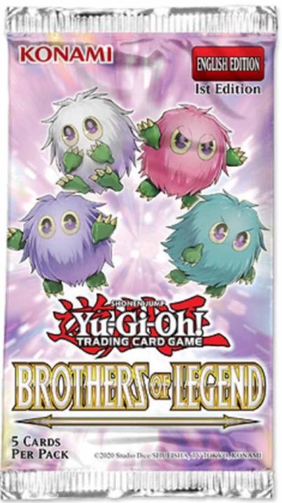 Actual product image Yu-Gi-Oh Brothers of Legend Booster Pack (German, Booster Pack)