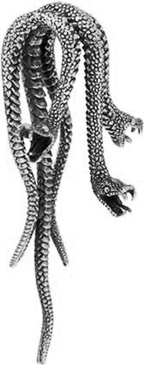 Image du produit Star Piercing Ohrgewicht silber Medusa Schlangen (Laiton)